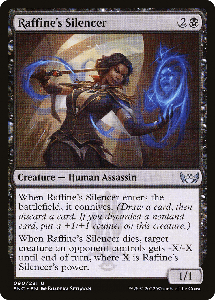 Raffine's Silencer [Streets of New Capenna] Foil