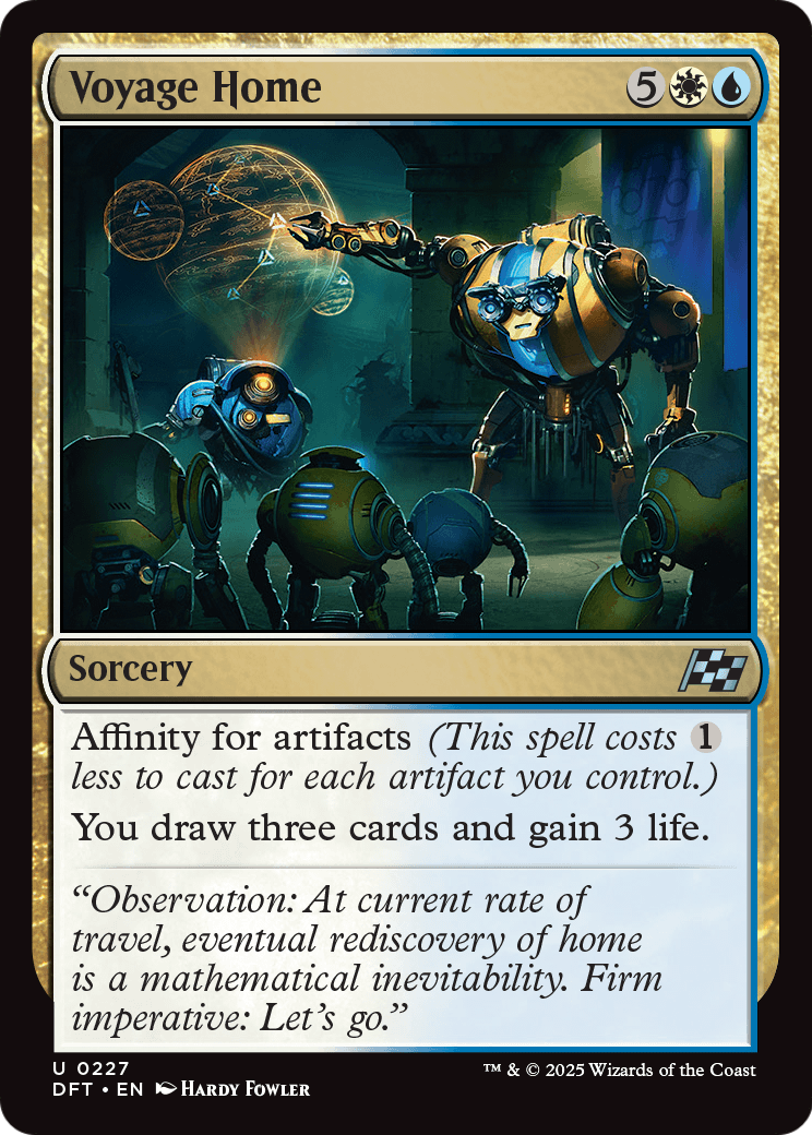 Voyage Home |  Foil (227) [Aetherdrift]