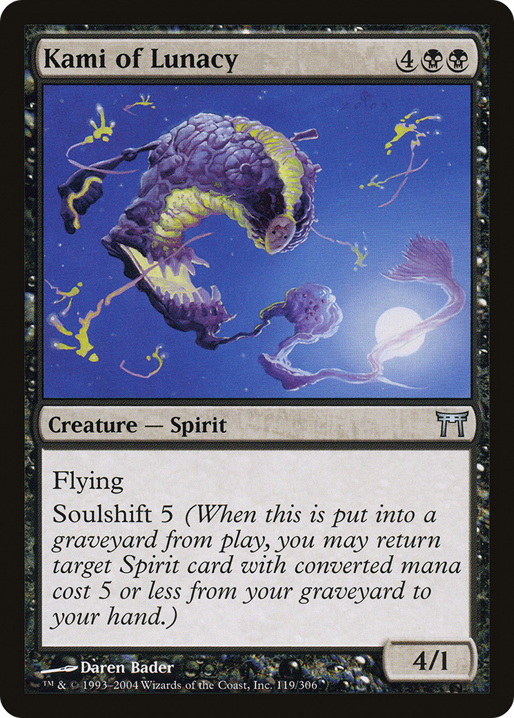 Kami of Lunacy [Champions of Kamigawa] Foil