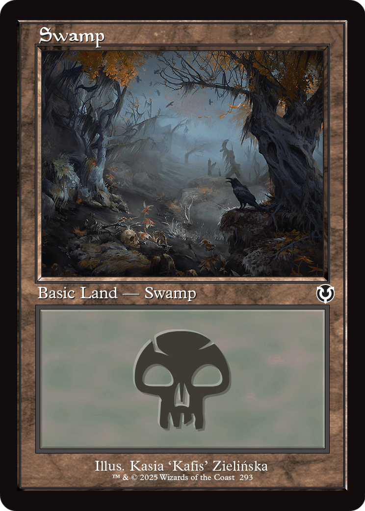 Swamp (293) (Retro Frame) (-293) [Innistrad Remastered]