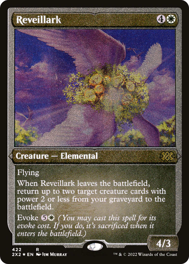 Reveillark (Foil Etched) |  Foil (422) [Double Masters 2022]