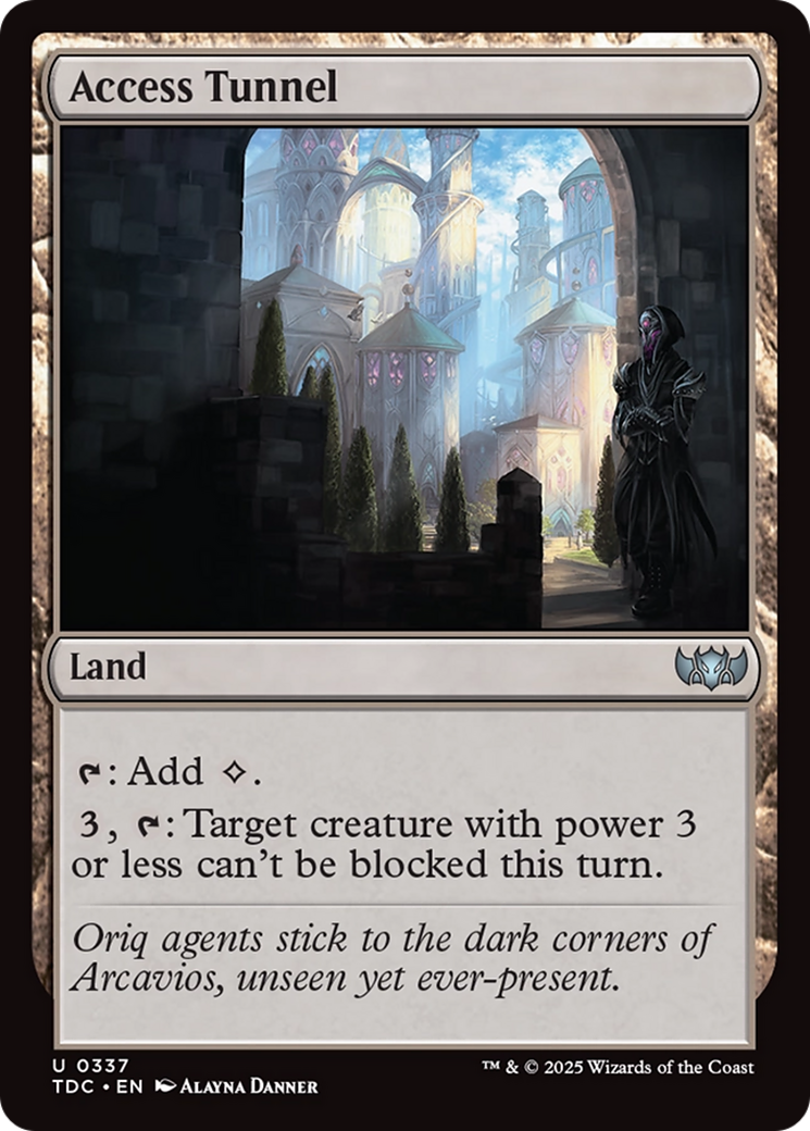 Access Tunnel (337) [Commander: Tarkir: Dragonstorm]