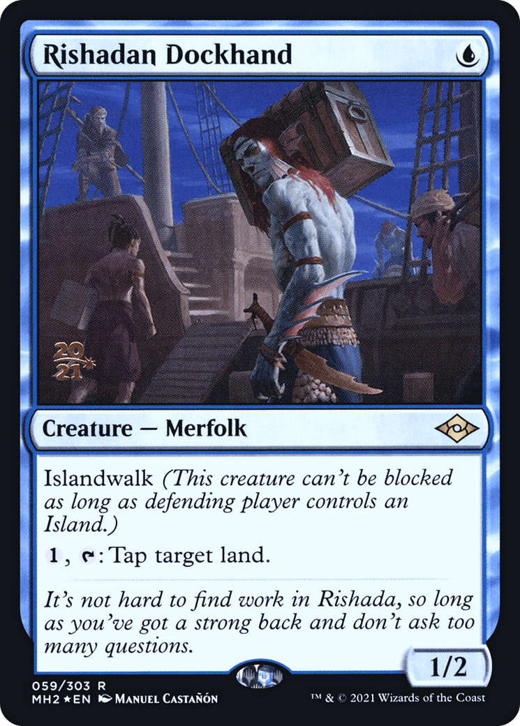 Rishadan Dockhand [Modern Horizons 2 Prerelease Promos]