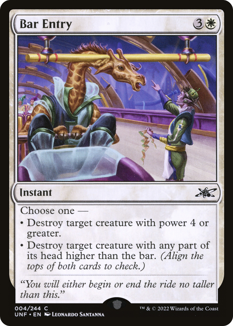 Bar Entry [Unfinity] Foil