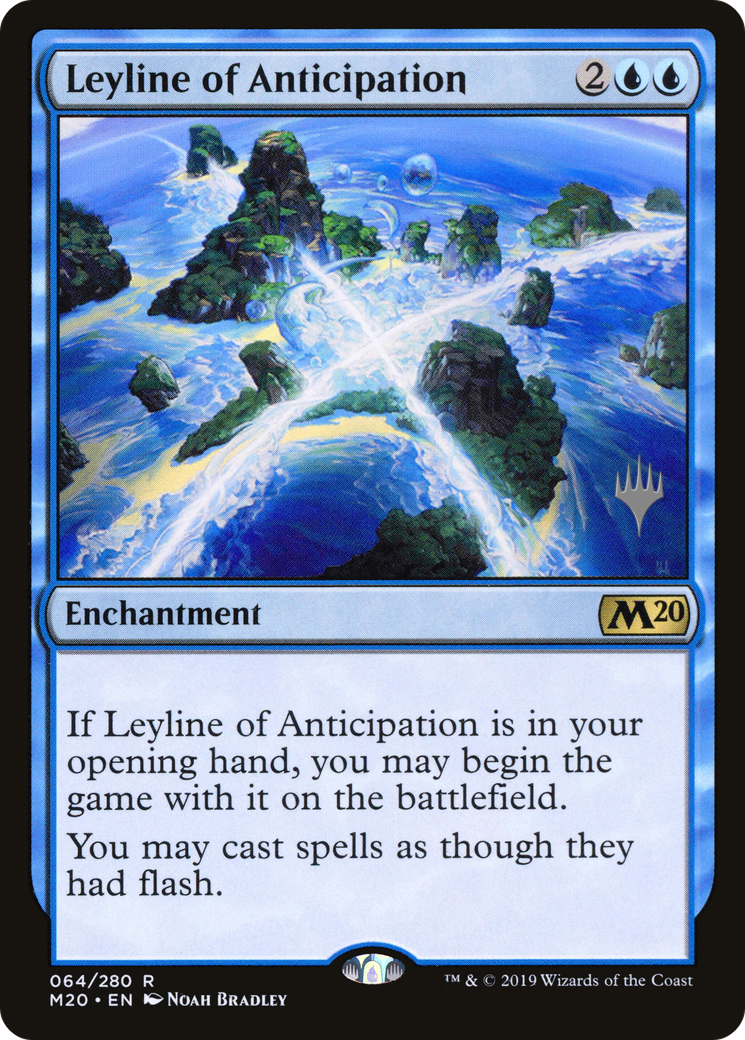 Leyline of Anticipation (Promo Pack) [Core Set 2020 Promos] Foil