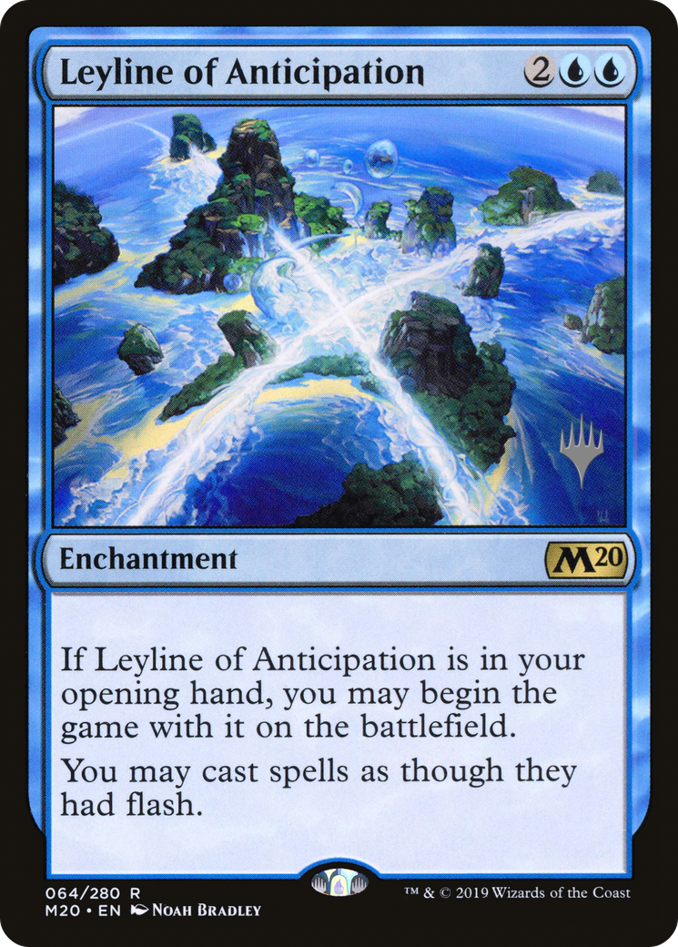 Leyline of Anticipation (Promo Pack) [Core Set 2020 Promos] Foil