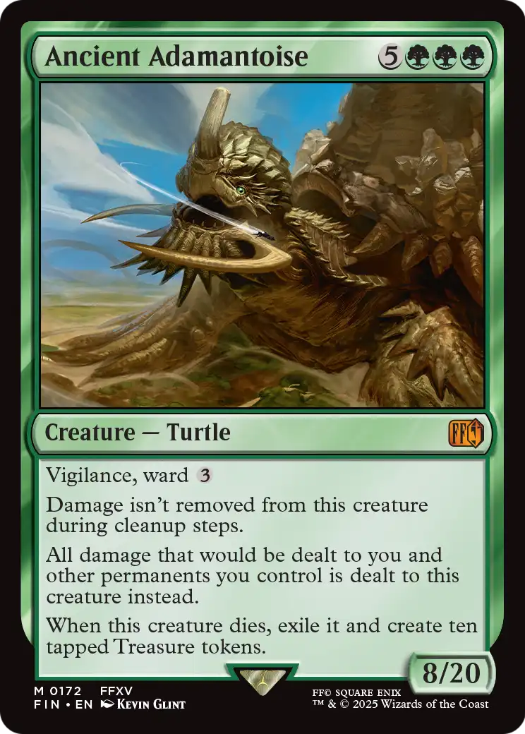 Ancient Adamantoise (172) [FINAL FANTASY]  Foil