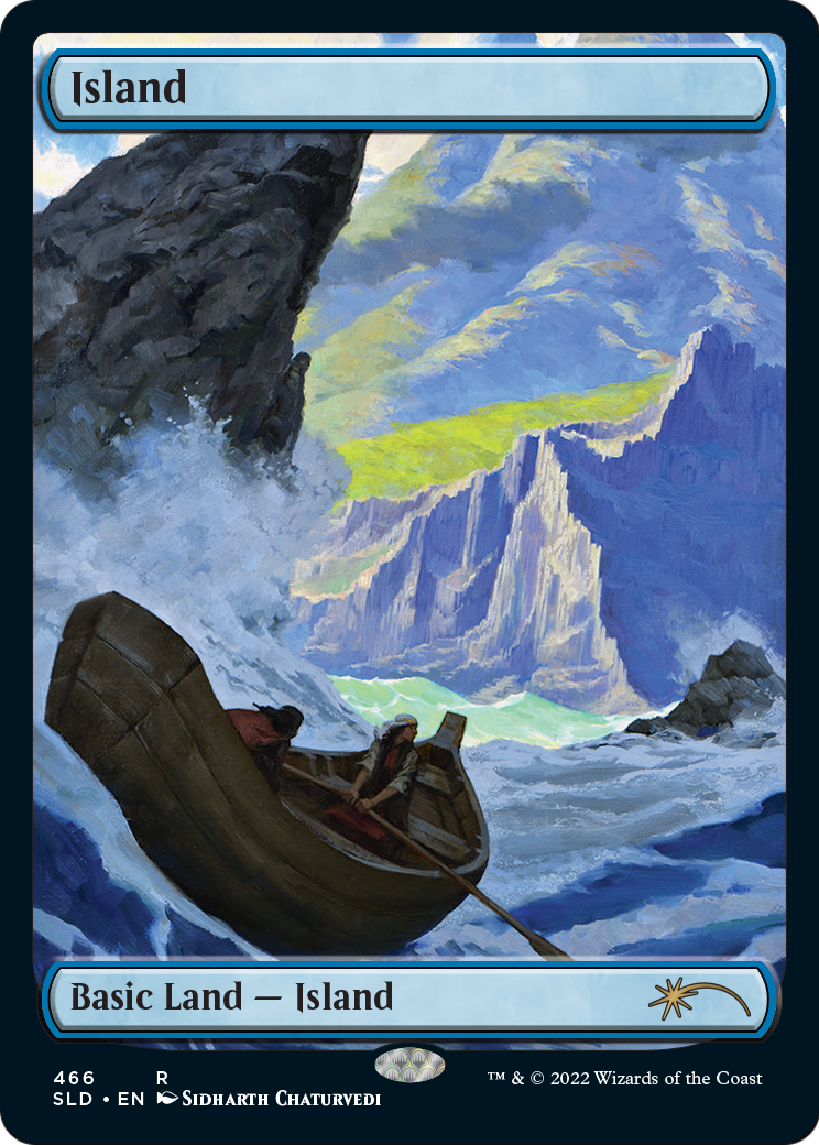 Island (466) [Secret Lair Drop Series] Foil