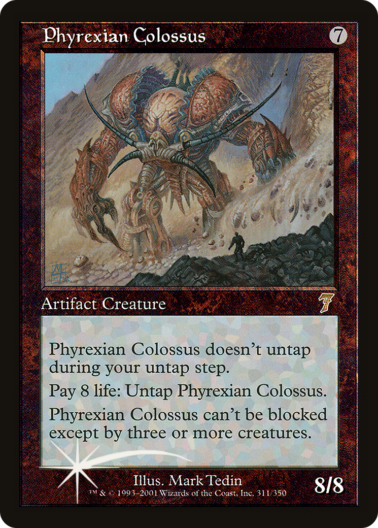 Phyrexian Colossus [Seventh Edition] Foil