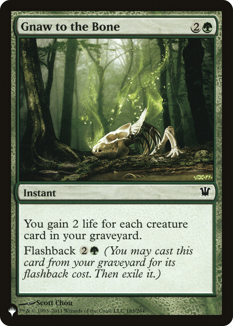 Gnaw to the Bone |  (ISD-183) [The List]