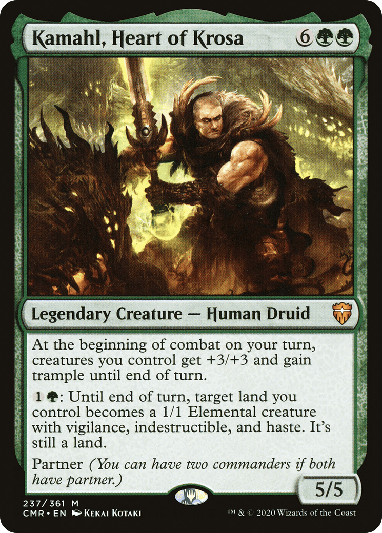 Kamahl, Heart of Krosa [Commander Legends] Foil