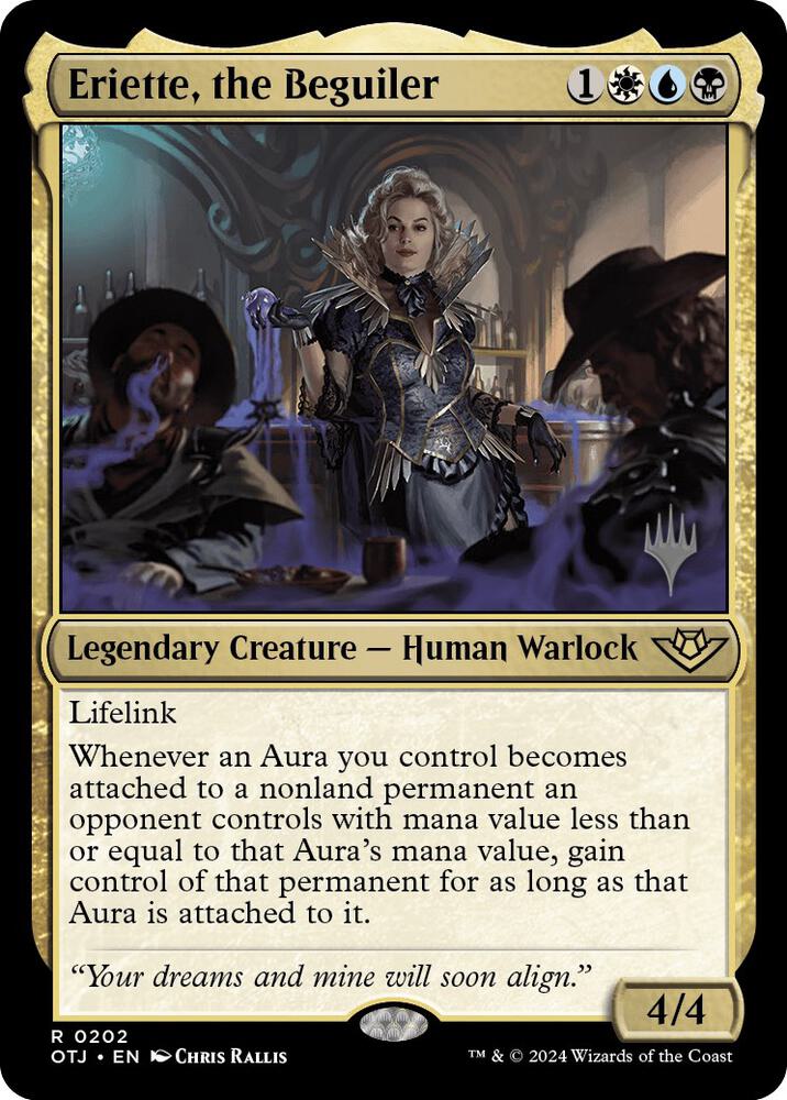 Eriette the Beguiler 202 (Promo Pack: Outlaws of Thunder Junction)  - Foil