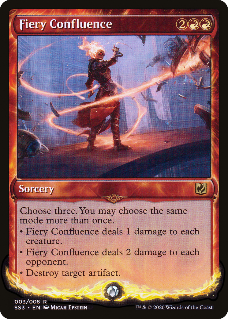 Fiery Confluence [Signature Spellbook: Chandra] Foil