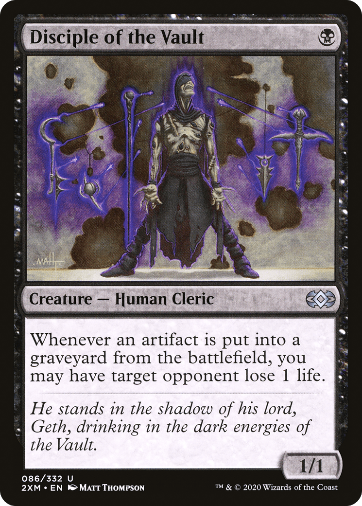 Disciple of the Vault [Double Masters] Foil