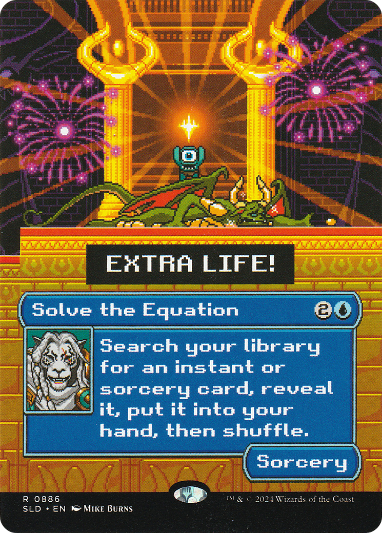 Solve the Equation (SLD-886) - Secret Lair Drop (Borderless)