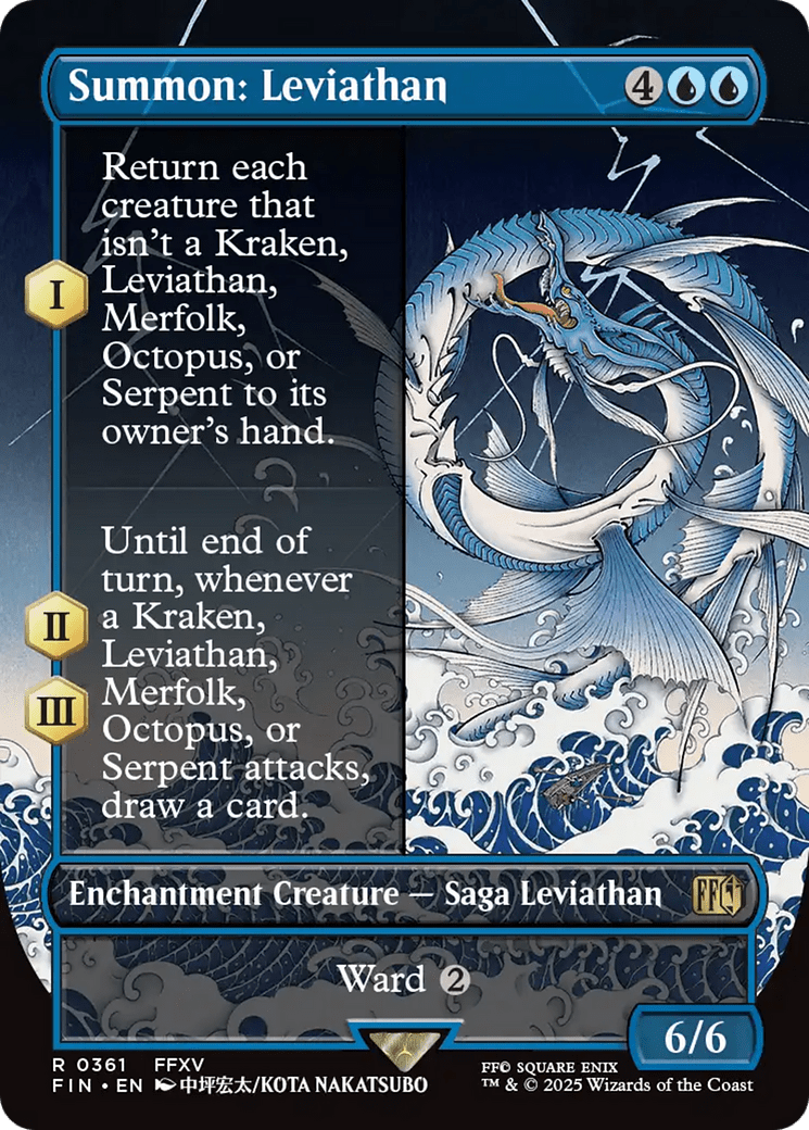 Summon: Leviathan (Borderless) (361) [FINAL FANTASY]