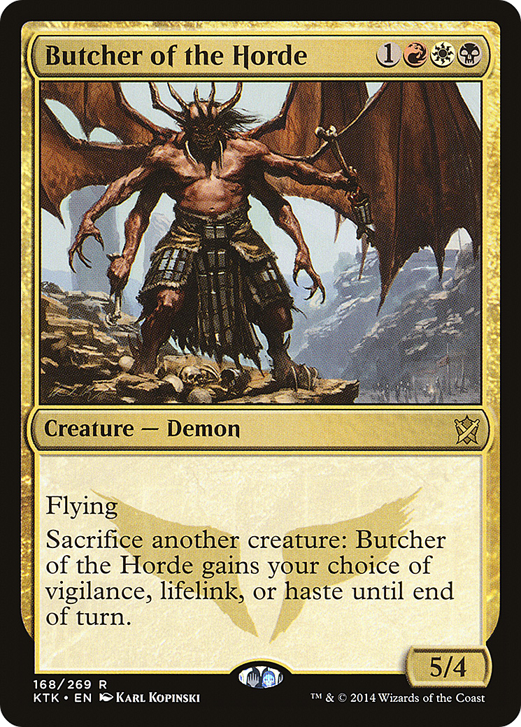 Butcher of the Horde [Khans of Tarkir] Foil