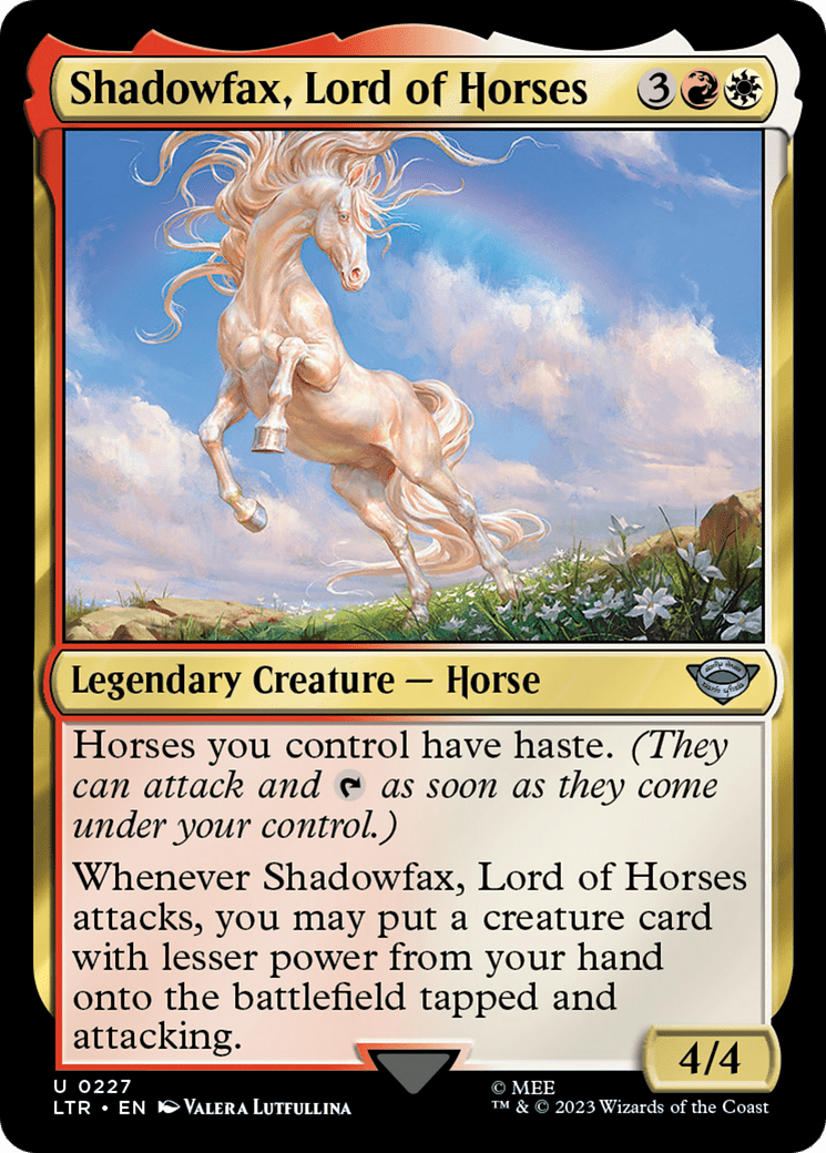 Shadowfax, Lord of Horses [The Lord of the Rings: Tales of Middle-Earth] Foil
