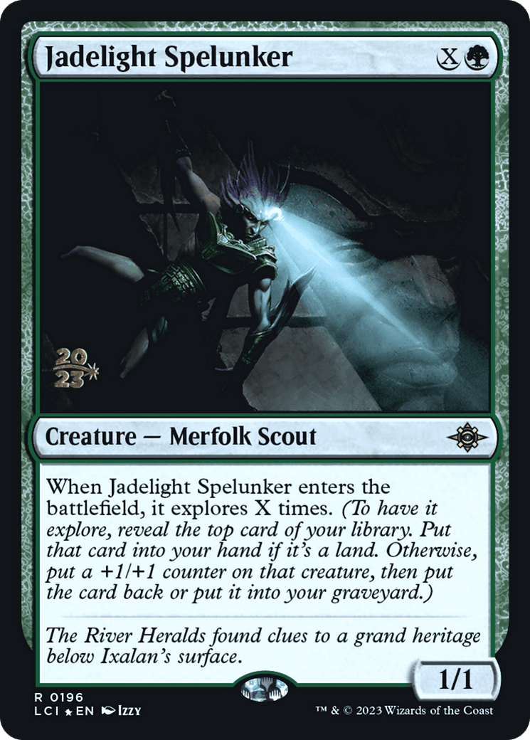 Jadelight Spelunker [The Lost Caverns of Ixalan Prerelease Cards]