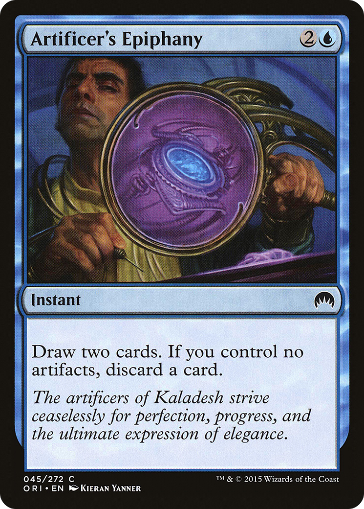 Artificer's Epiphany [Magic Origins] Foil