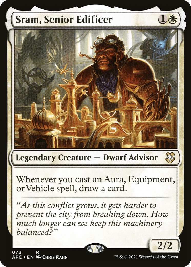 Sram, Senior Edificer [Dungeons & Dragons: Adventures in the Forgotten Realms Commander]