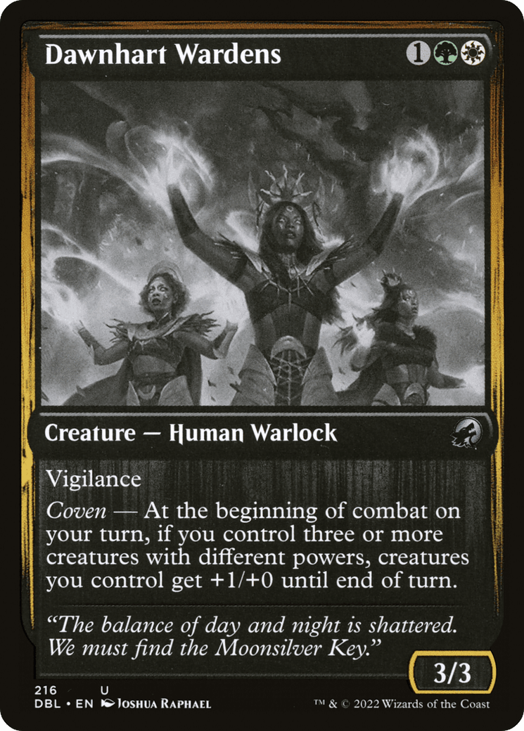 Dawnhart Wardens [Innistrad: Double Feature] Foil
