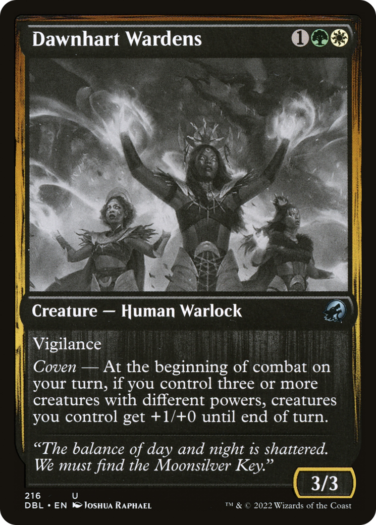Dawnhart Wardens [Innistrad: Double Feature] Foil