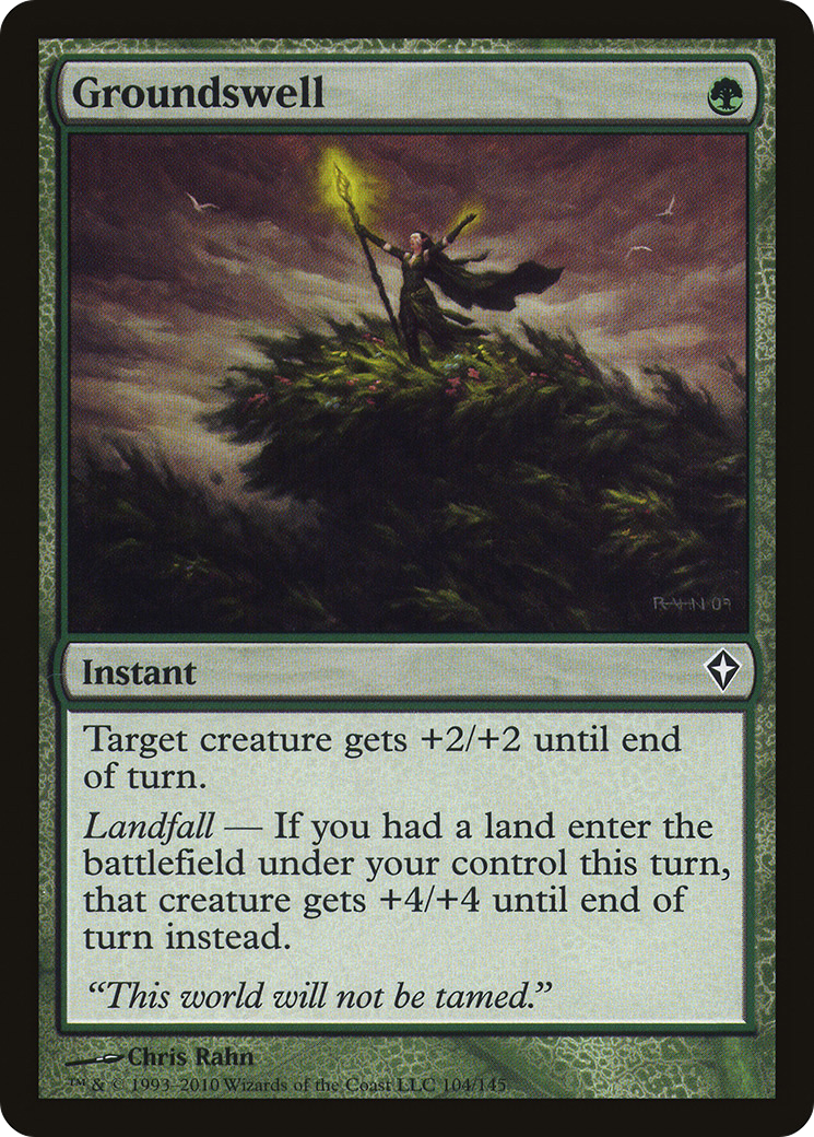 Groundswell [Worldwake] Foil