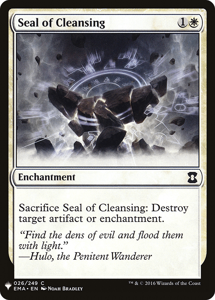 Seal of Cleansing |  (EMA-26) [The List]