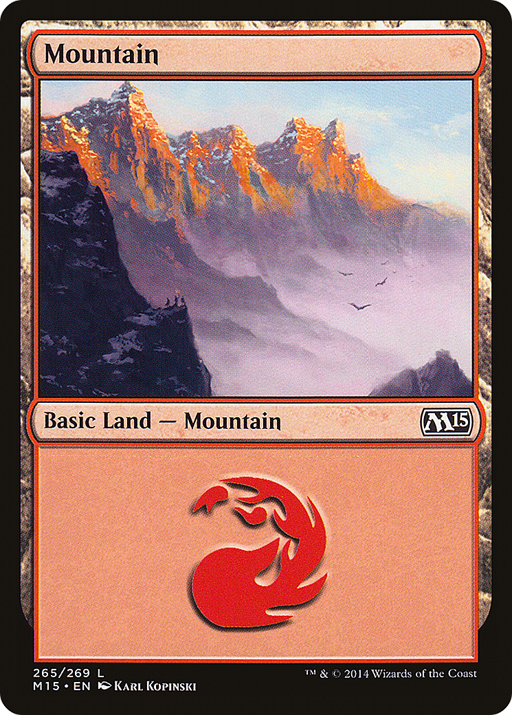 Mountain (265) [Magic 2015] Foil