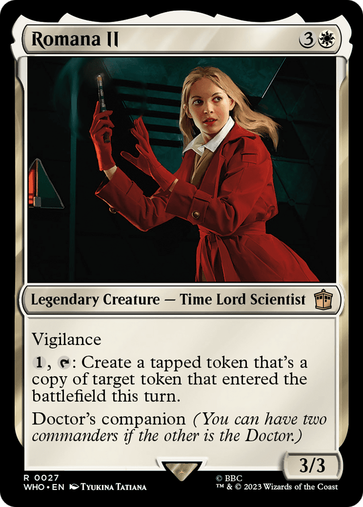 Romana II [Doctor Who] Foil
