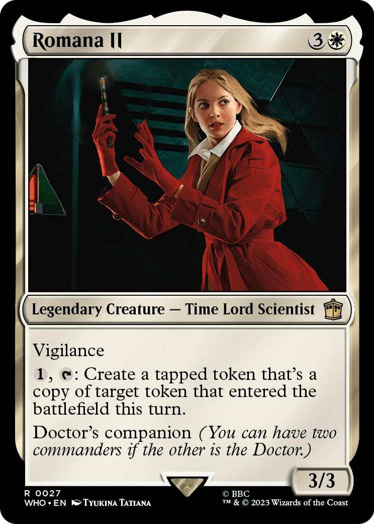 Romana II [Doctor Who] Foil