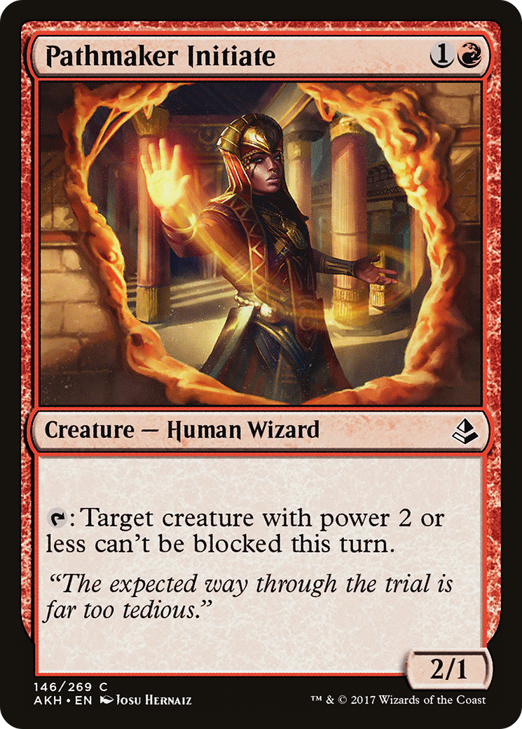 Pathmaker Initiate [Amonkhet] Foil