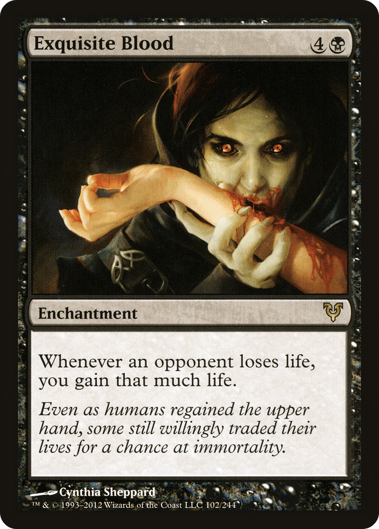 Exquisite Blood [Avacyn Restored] Foil
