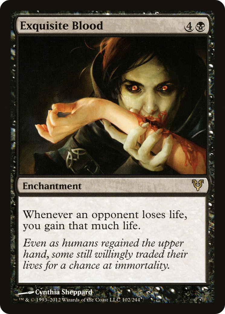 Exquisite Blood [Avacyn Restored] Foil