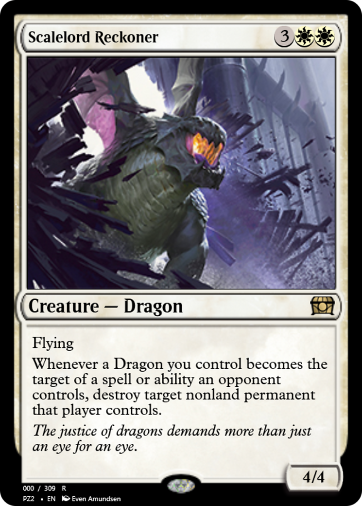 Scalelord Reckoner (PZ2-65689) - Treasure Chest Foil