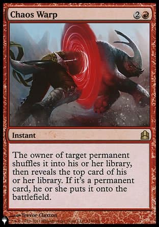 Chaos Warp |  (CMD-114) [The List]