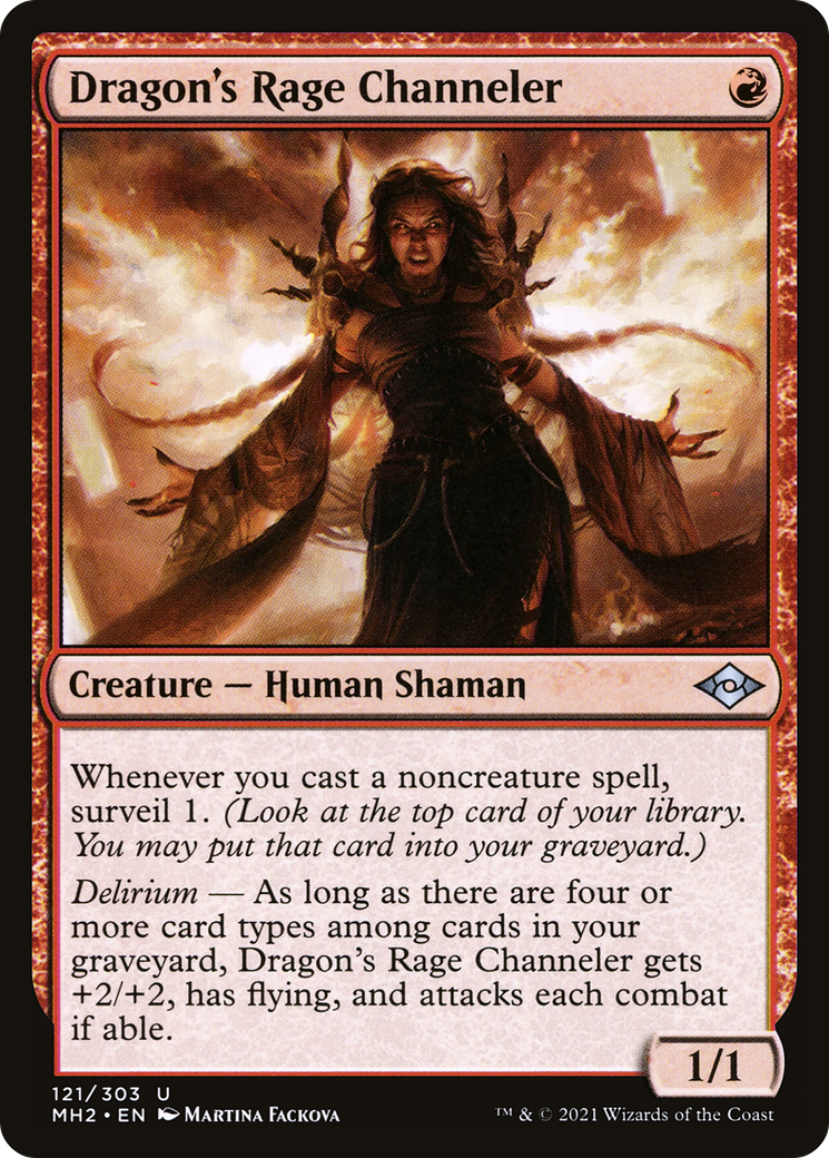 Dragon's Rage Channeler [Modern Horizons 2] Foil