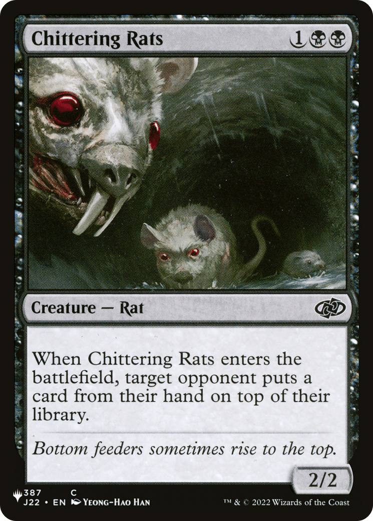 Chittering Rats |  (J22-387) [The List]