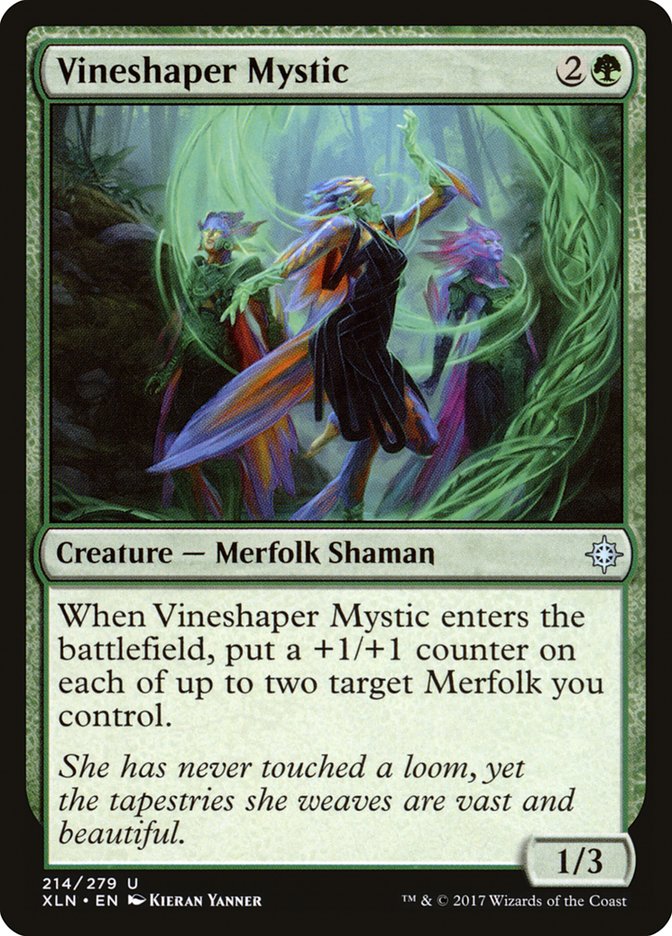 Vineshaper Mystic 214/279 (Ixalan) 