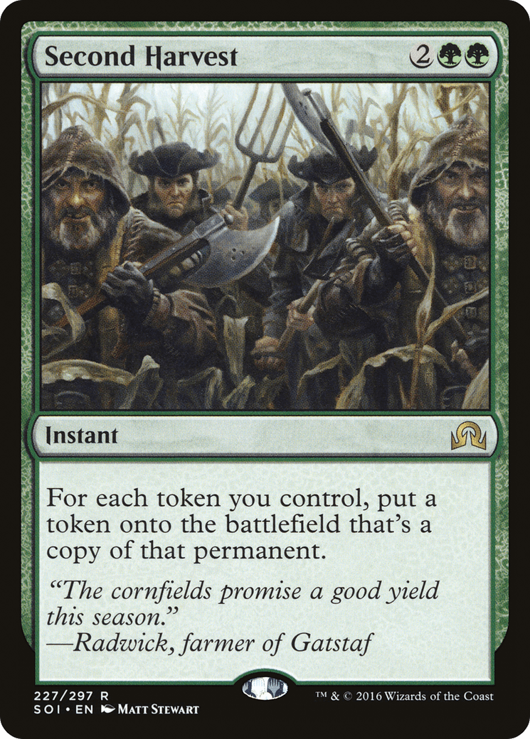 Second Harvest [Shadows over Innistrad] Foil