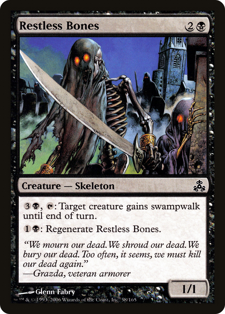 Restless Bones [Guildpact] Foil