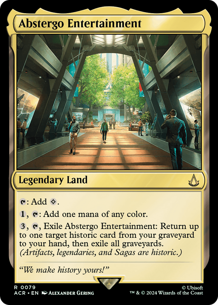 Abstergo Entertainment [Assassin's Creed] Foil