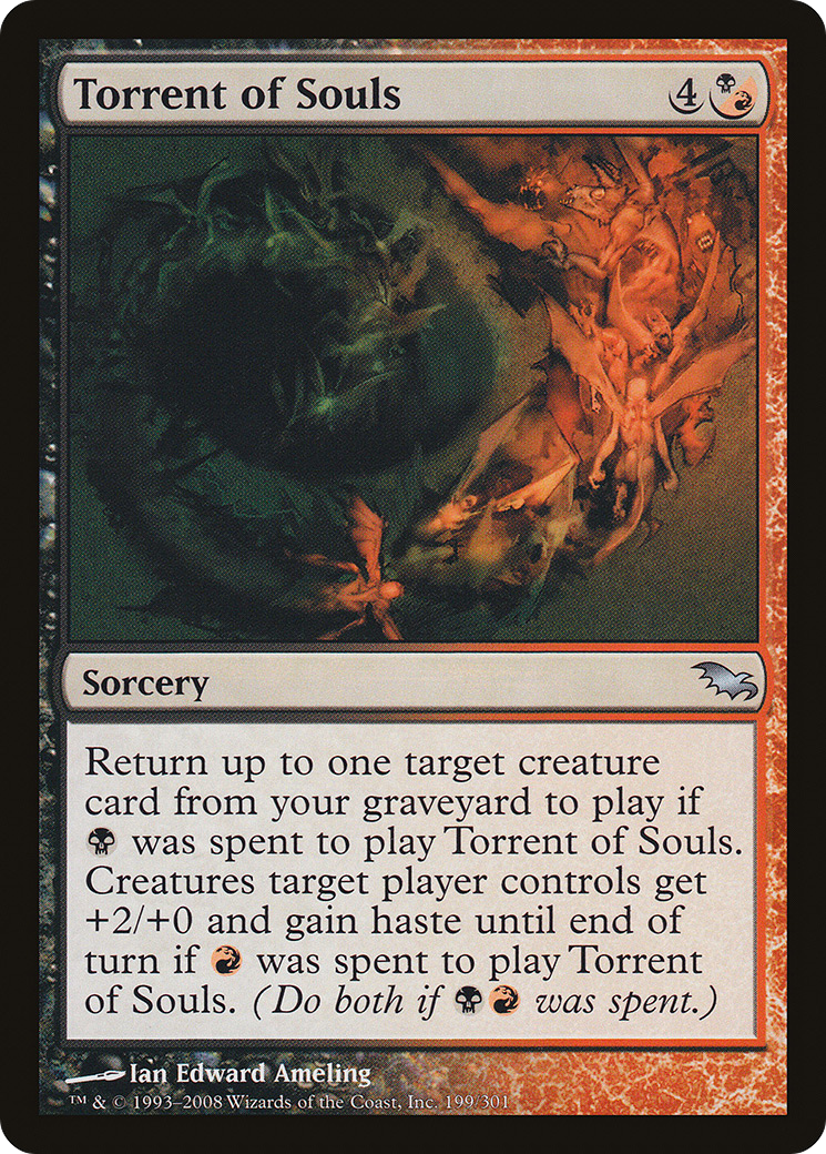 Torrent of Souls [Shadowmoor] Foil
