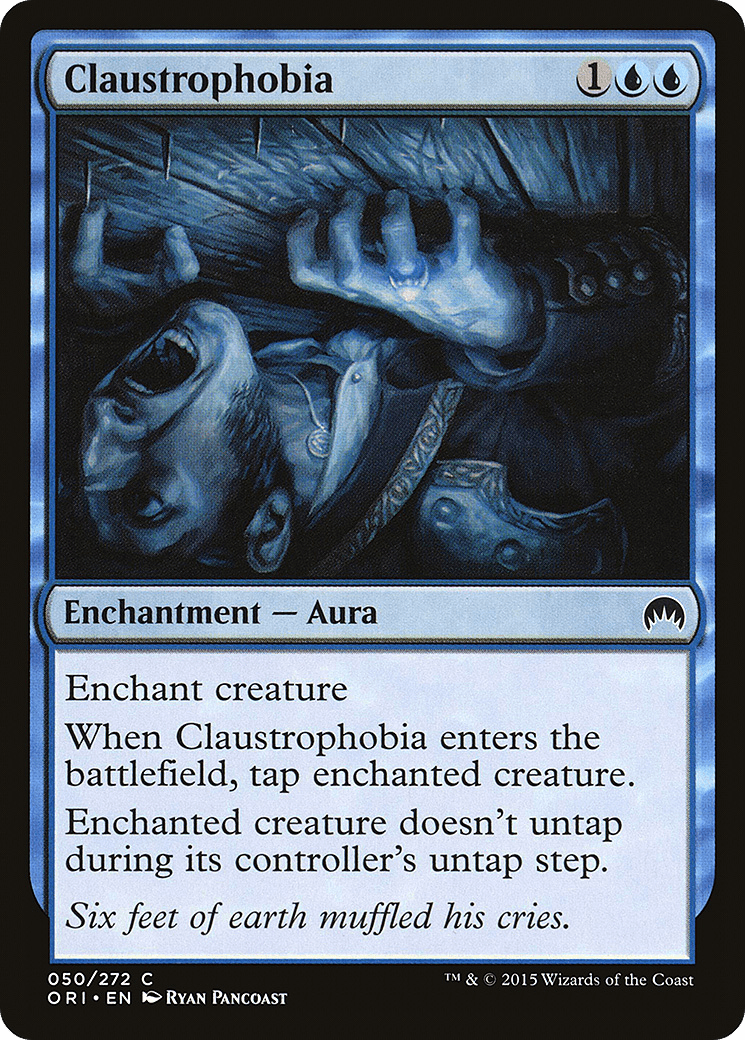 Claustrophobia [Magic Origins] Foil