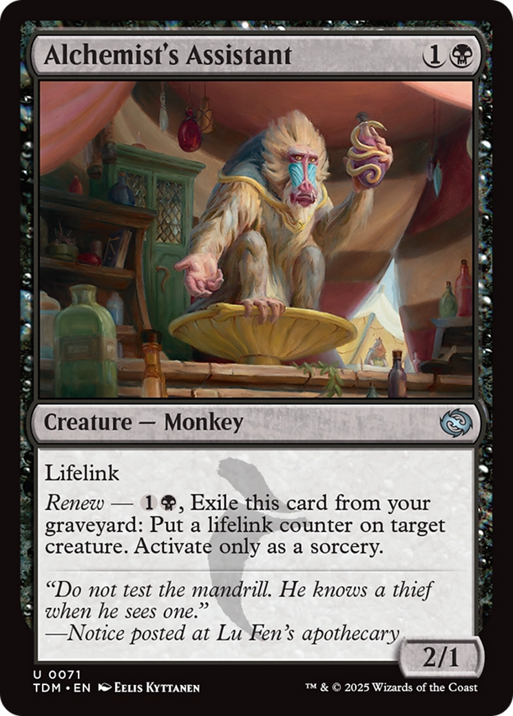 Alchemist's Assistant (071) [Tarkir: Dragonstorm]  Foil