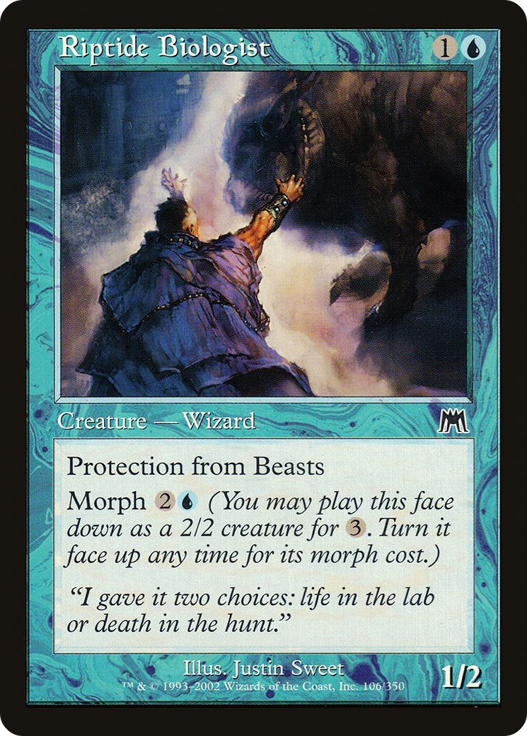 Riptide Biologist [Onslaught] Foil