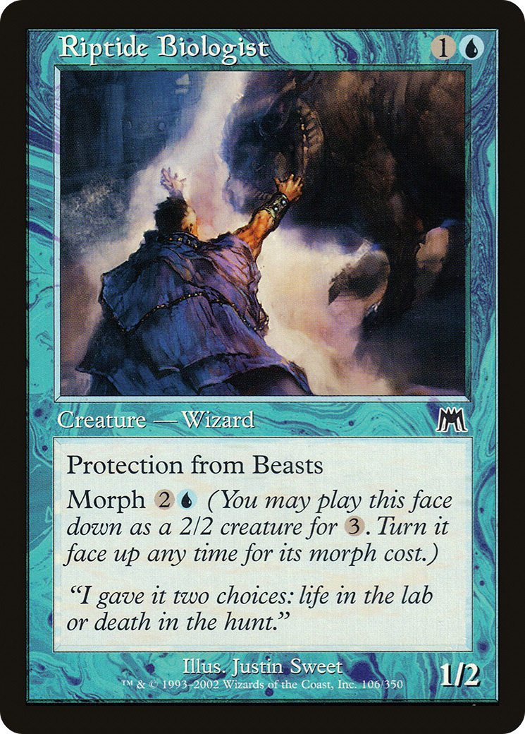 Riptide Biologist [Onslaught] Foil