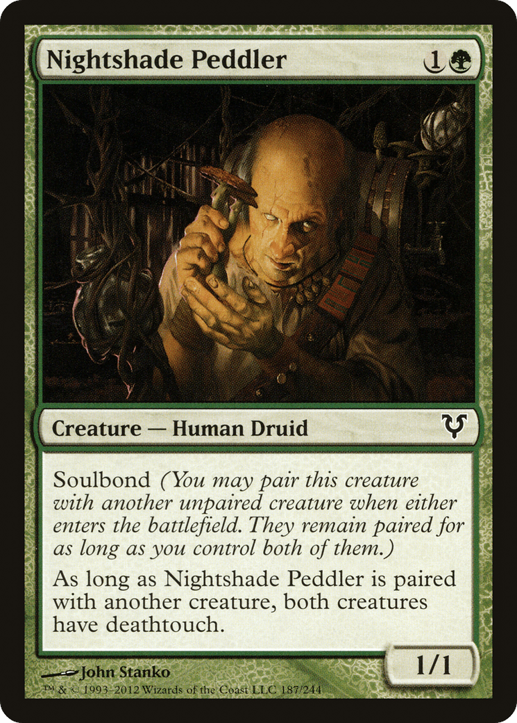 Nightshade Peddler [Avacyn Restored] Foil