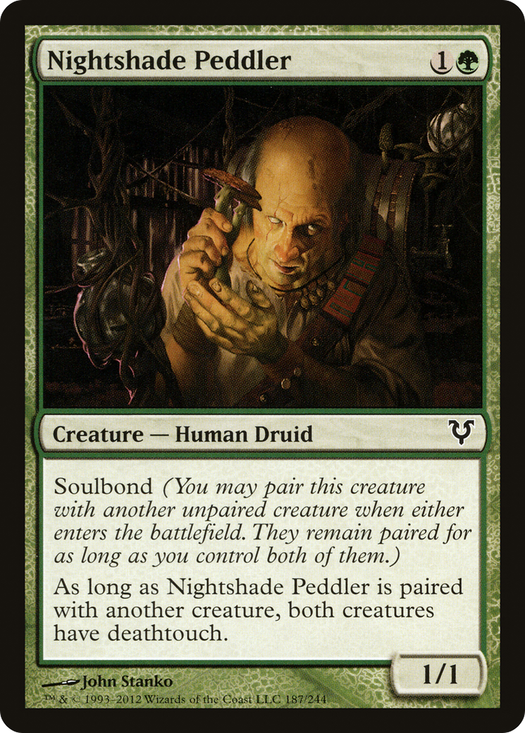Nightshade Peddler [Avacyn Restored] Foil